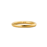Arch 2.5mm 金色弧形戒指
